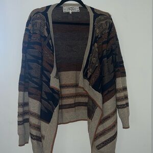 Pink Martini Aztec Knit Cardigan